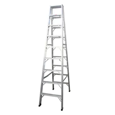 บันไดอลูมิเนียมทรง A สองทาง 9 ขั้น