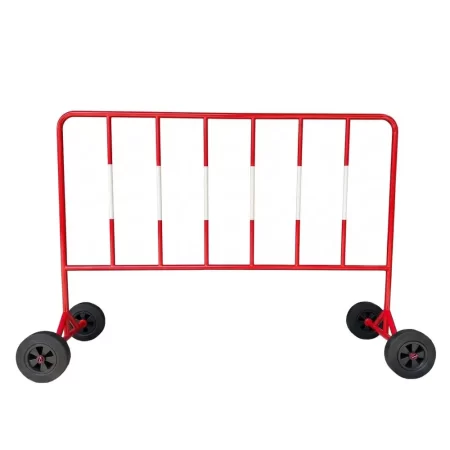 แผงเหล็กกั้นจราจรมีล้อ ขนาด1.5 เมตร