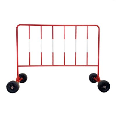 แผงเหล็กกั้นจราจรมีล้อ ขนาด1.5 เมตร