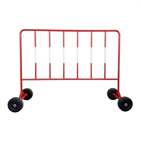 แผงเหล็กกั้นจราจรมีล้อ ขนาด1.5 เมตร