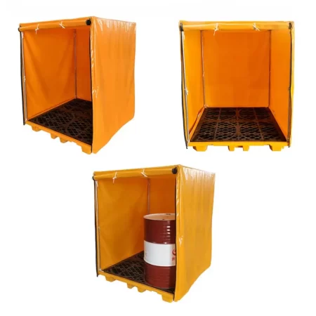 ฝาครอบพาเลทรองสารเคมี