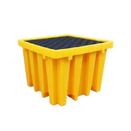 พาเลทรองสารเคมี ป้องกันการหก-ล้น ถัง IBC 1 ถัง (135 x 135 x 90 ซม.)