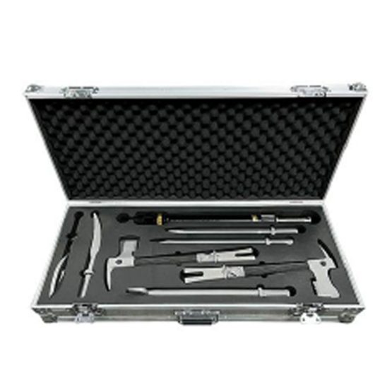 ชุดเครื่องมือกระแทกกู้ภัยด้วยมือ รุ่น BE-PRT-8 (Hand Rescue Impactor Tools BE-PRT-8)