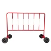 แผงเหล็กกั้นจราจรมีล้อ ขนาด1.5 เมตร