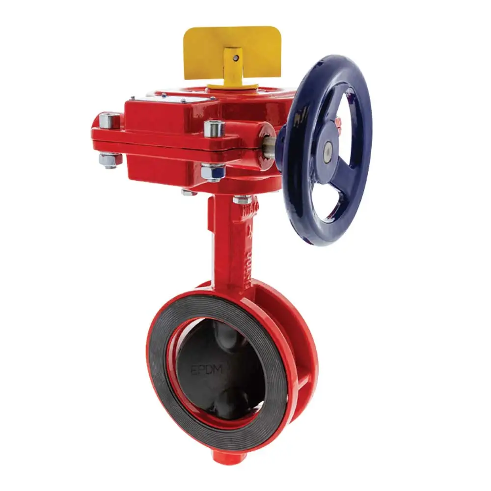 NIBCO รุ่น GD-4863-8N Ductile Iron Grooved Body Butterfly Valve Size 6"